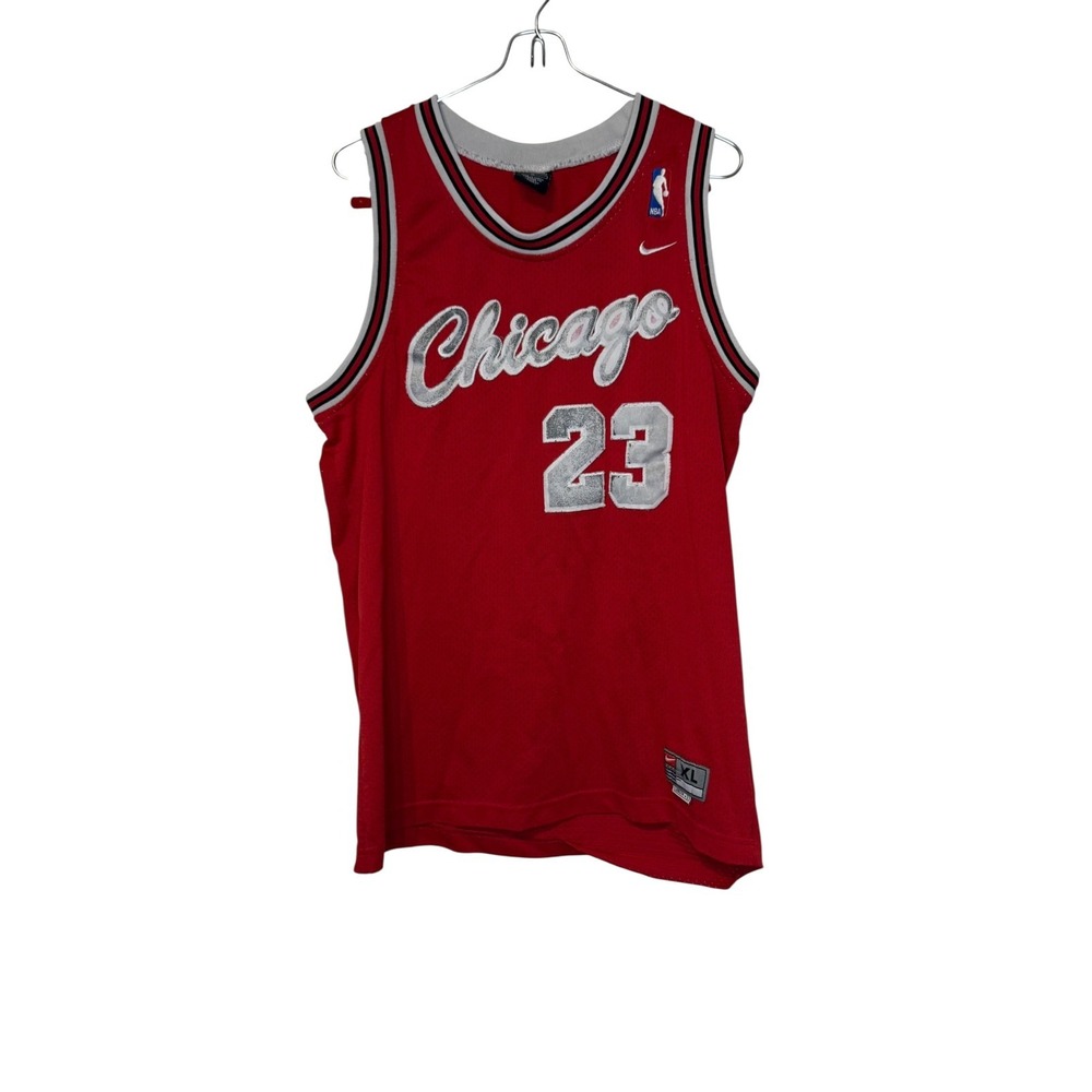 Nike Youth Jersey Vtg‎ 90s NBA Chicago Bulls 1984 Michael Jordan Flight 8403 XL
